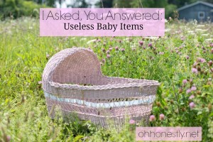 Useless Baby Items