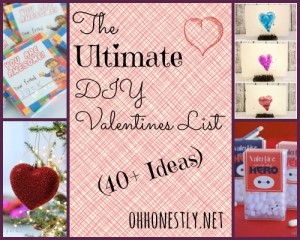 The Ultimate DIY Valentines List (40+ Ideas)