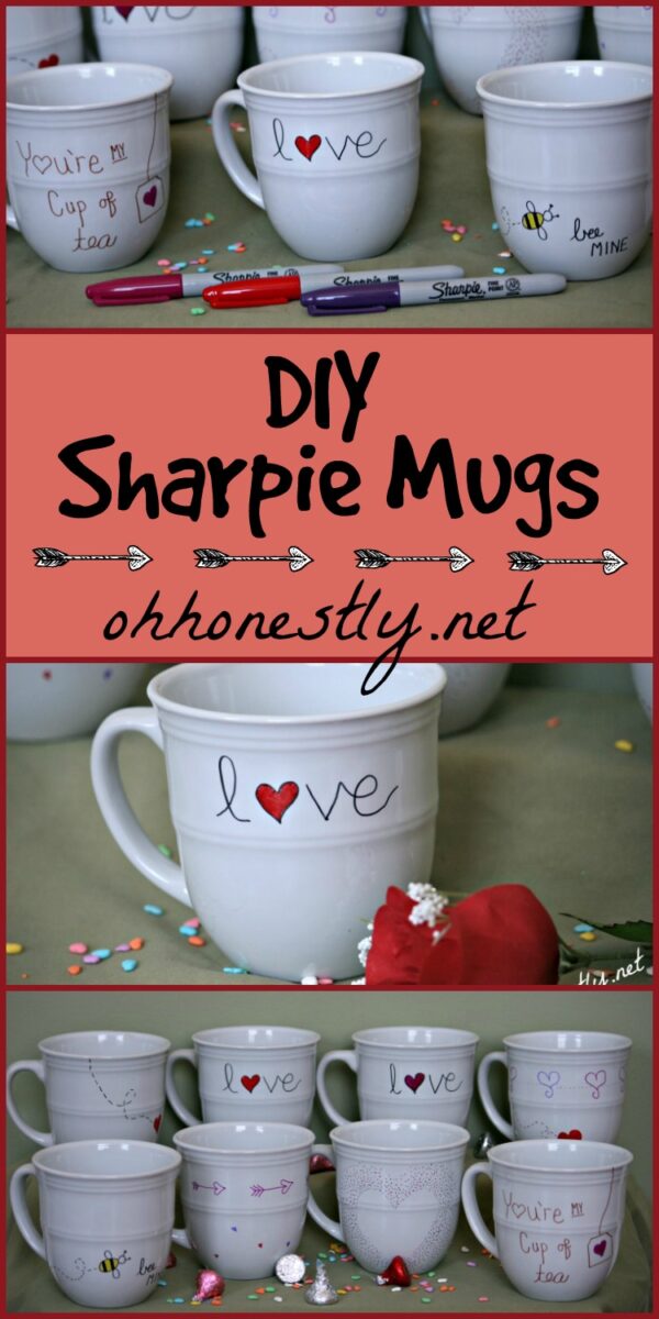 DIY Sharpie Mugs