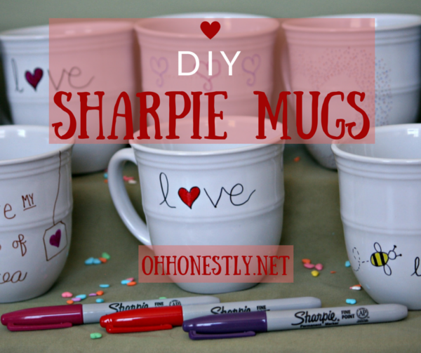 DIY Sharpie Mugs