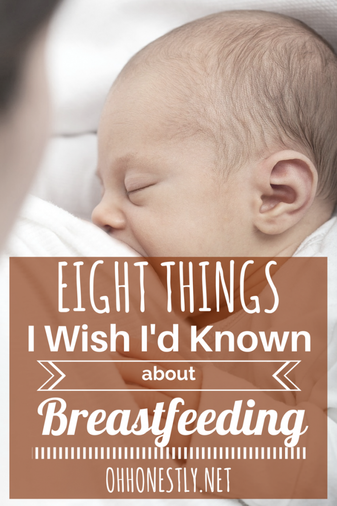 Eight Things I Wish I'd Known About Breastfeeding