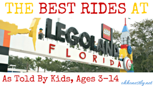 Legoland Florida, Kids review the best rides