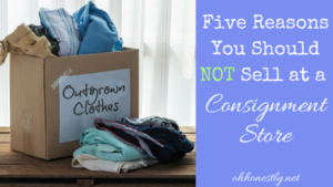 You've gone through your home and have bags of clothes, books, and more to get rid of, but what should you do with it? Toss? Donate? Sell? It's your choice, but here are five compelling reasons to NOT sell to a consignment store.